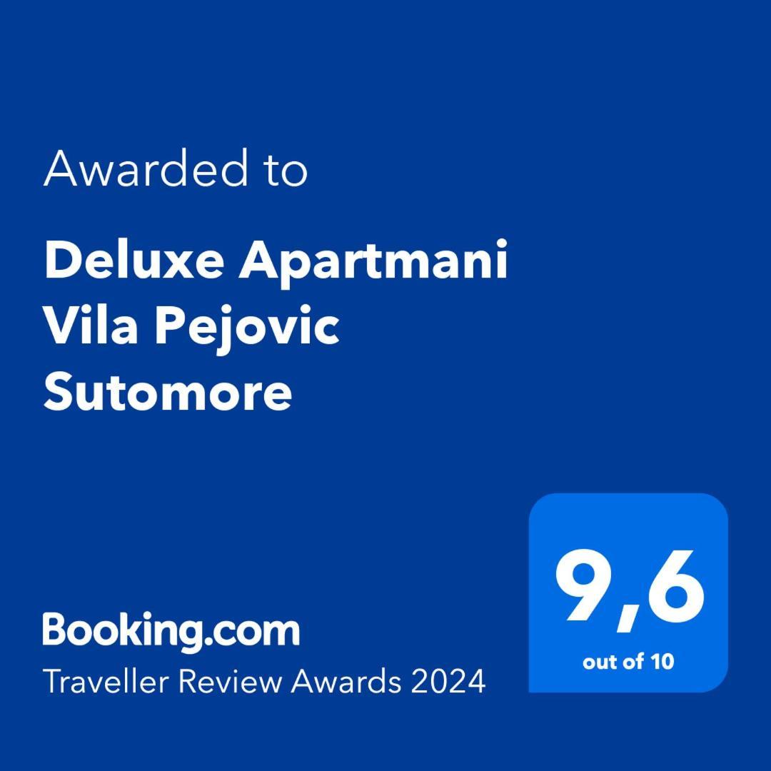 Deluxe Apartmani Vila Pejovic Sutomore Dış mekan fotoğraf